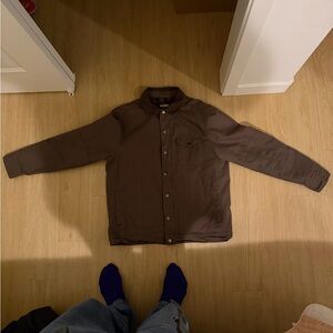 Men's Stylish Brown Shirt Jacket